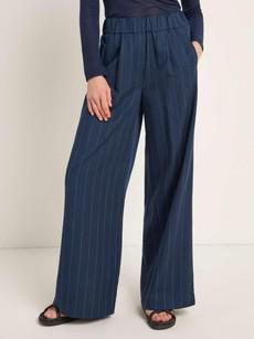 Pantalon gestreept - midnight/offwhite via Brand Mission