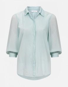 Chelsea blouse - sea mint via Brand Mission