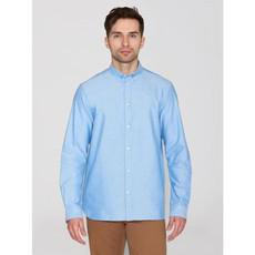 Harald oxford shirt owl - lapis blue via Brand Mission