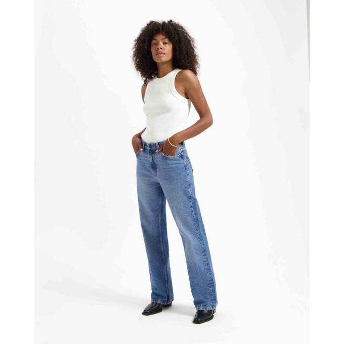 Izabella straight jeans - Old Blue from Brand Mission