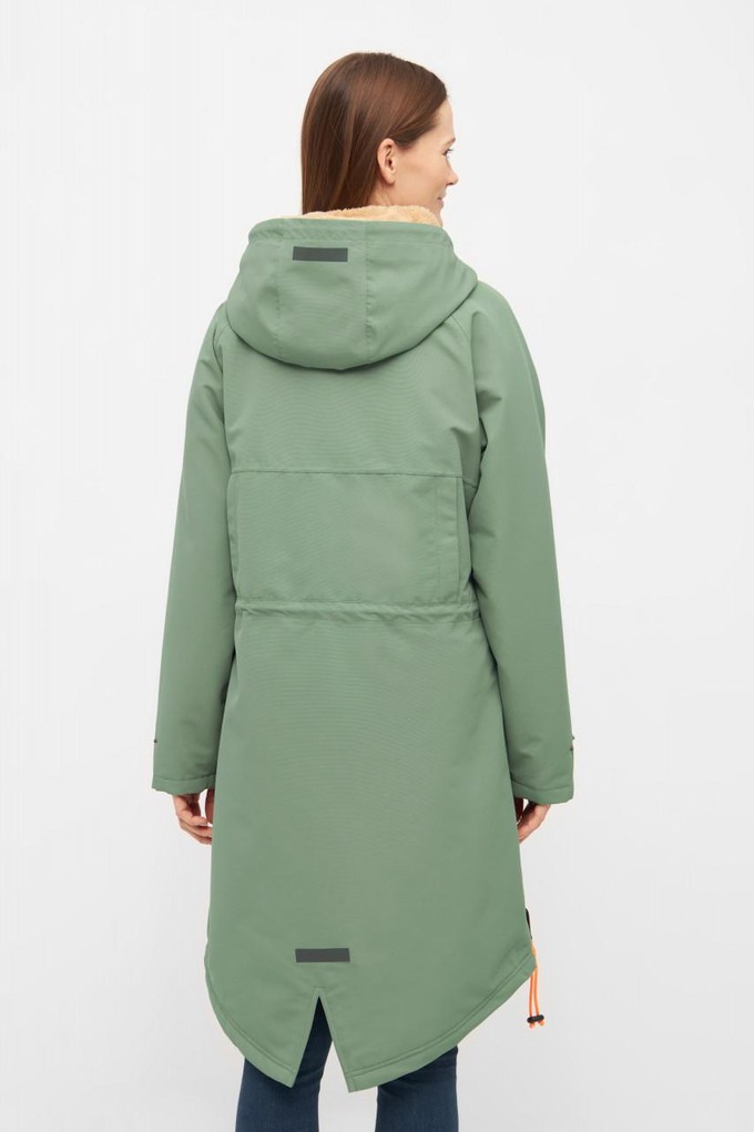 Phoebholm winterjas - hedge green from Brand Mission