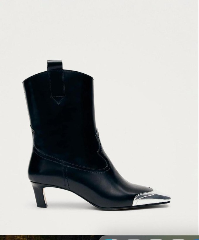 Hudson ankle boots - Black Silver from Brand Mission