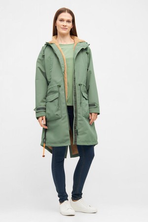 Phoebholm winterjas - hedge green from Brand Mission