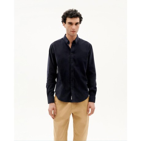 Ant shirt microcorduroy - navy from Brand Mission