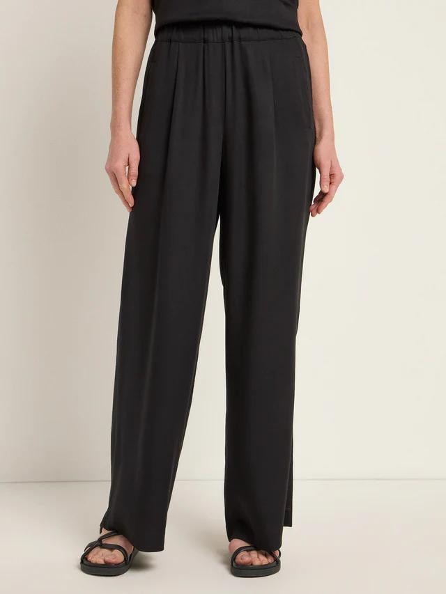 Pantalon tencel - zwart from Brand Mission