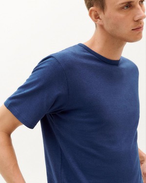 Hemp t-shirt - night blue from Brand Mission