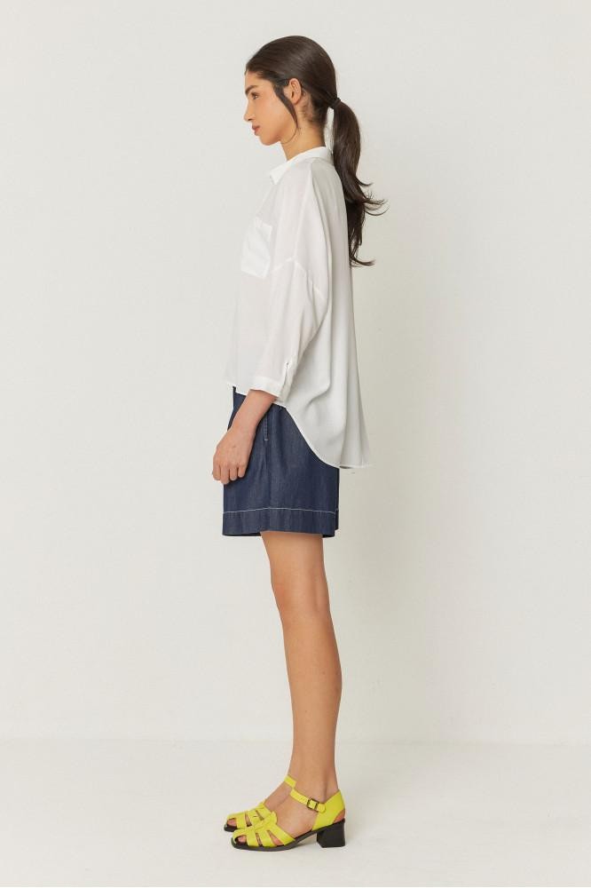 Mattina shirt - white from Brand Mission