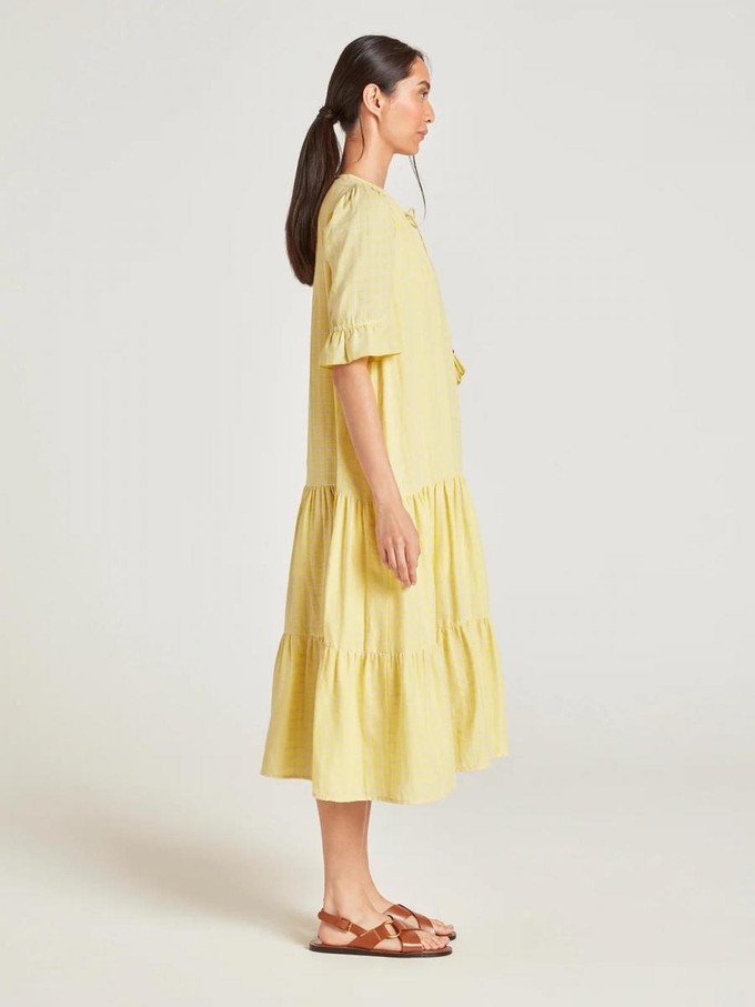 Nola jurk - yellow from Brand Mission