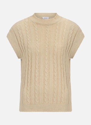 Silt knitted top - beige from Brand Mission