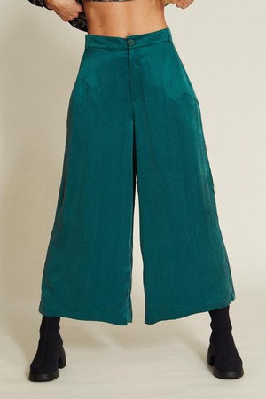 Suran broek - emerald green from Brand Mission