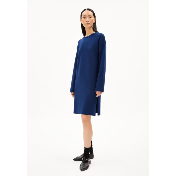 Rosanniaas dress - faded indigo from Brand Mission