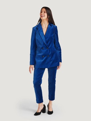 Alleegra Velvet blazer - sapphire blue from Brand Mission