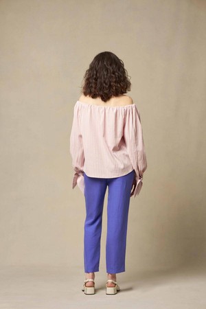 Rayel blouse - lilas stripes from Brand Mission