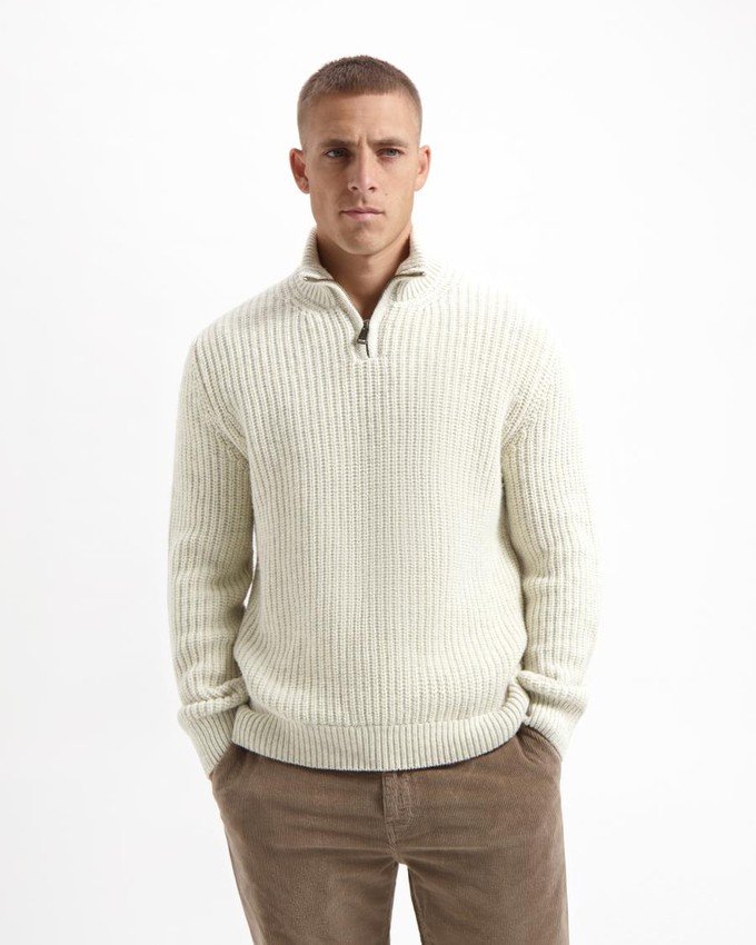 Morgan Skipper Wool - Oatmeal melange from Brand Mission