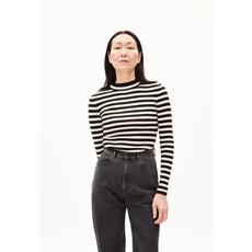 Alaania Striped - Black-oatmilk via Brand Mission