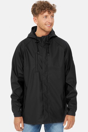 Passby Plain regenjas jas - jet black from Brand Mission