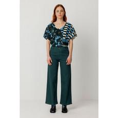 Ainhize Broek- Dark Green via Brand Mission