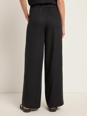 Pantalon tencel - zwart from Brand Mission