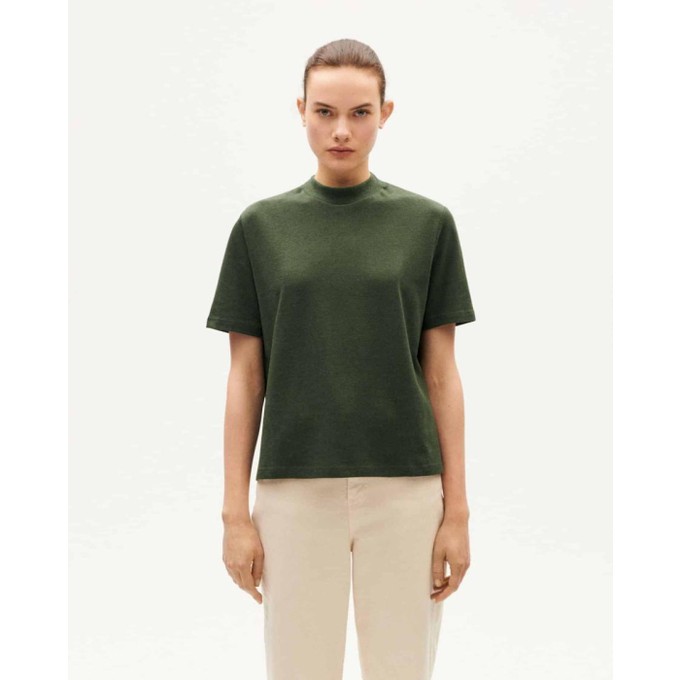 Aidin Hemp T-shirt - Bottle Green from Brand Mission