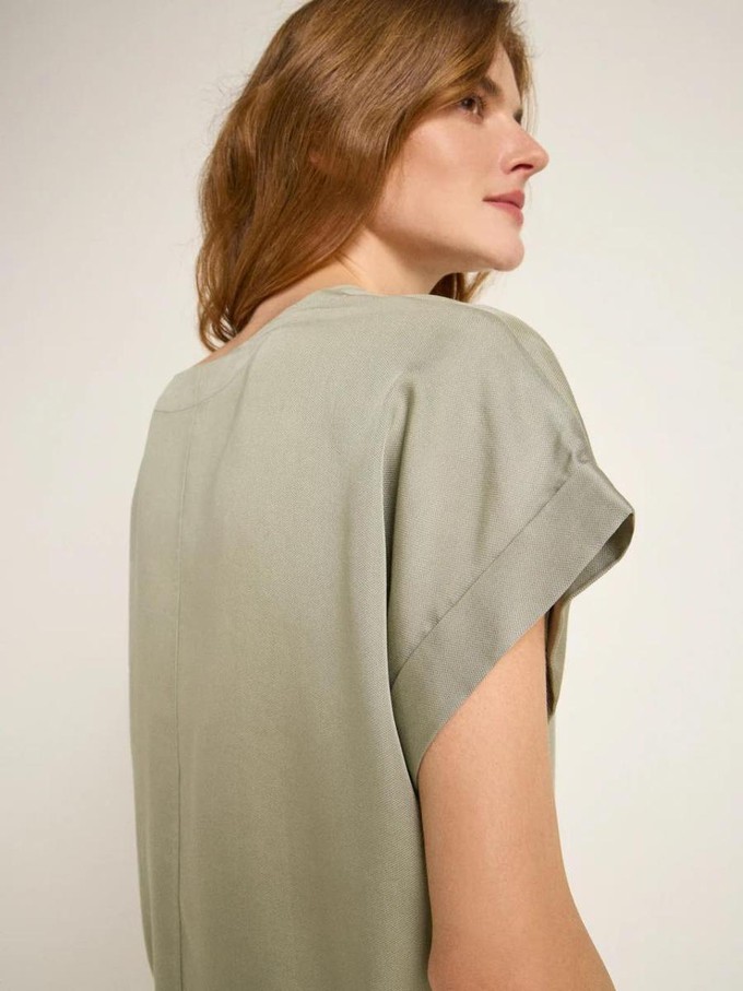 Top tencel - aqua grey from Brand Mission