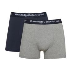 Boxershorts 2pack - grey melange via Brand Mission