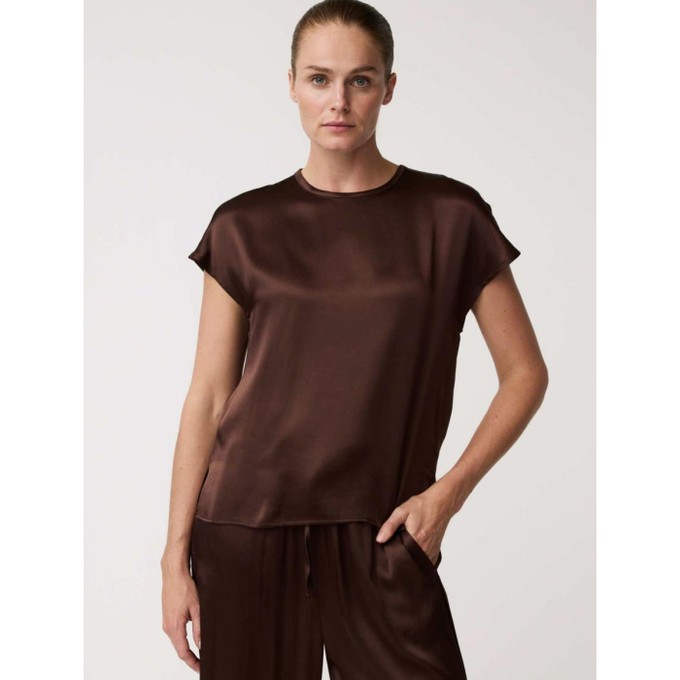 Wasabi top - coffee brown from Brand Mission