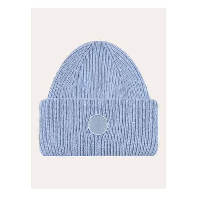 Big rib wool beanie - asley blue from Brand Mission