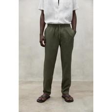 Ethic linen pants  - khaki via Brand Mission