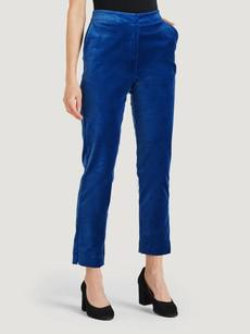 Alleegra Velvet pants - sapphire blue via Brand Mission