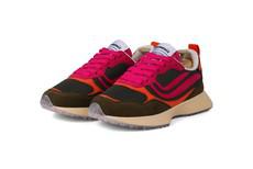 G-Marathon sneaker - Olive/Pink/Orange via Brand Mission