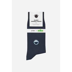 Cookie Monster sokken - donkerblauw via Brand Mission