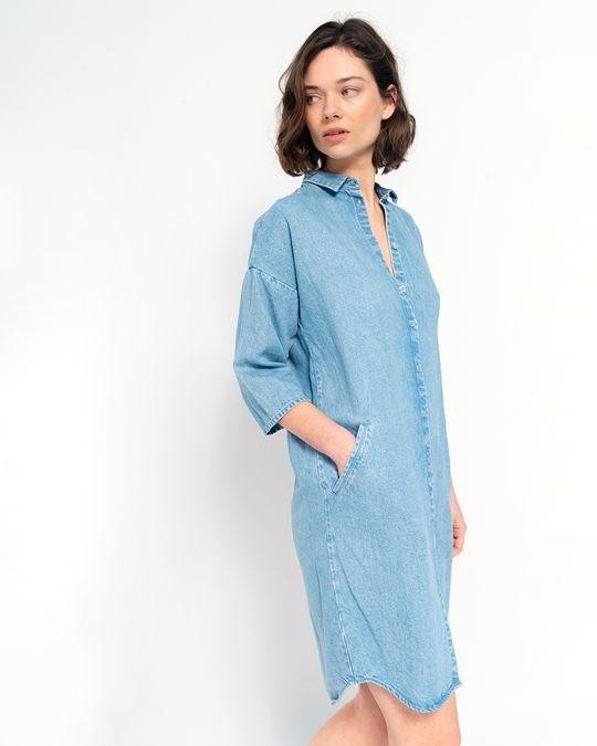 Mara dress denim - light blue from Brand Mission