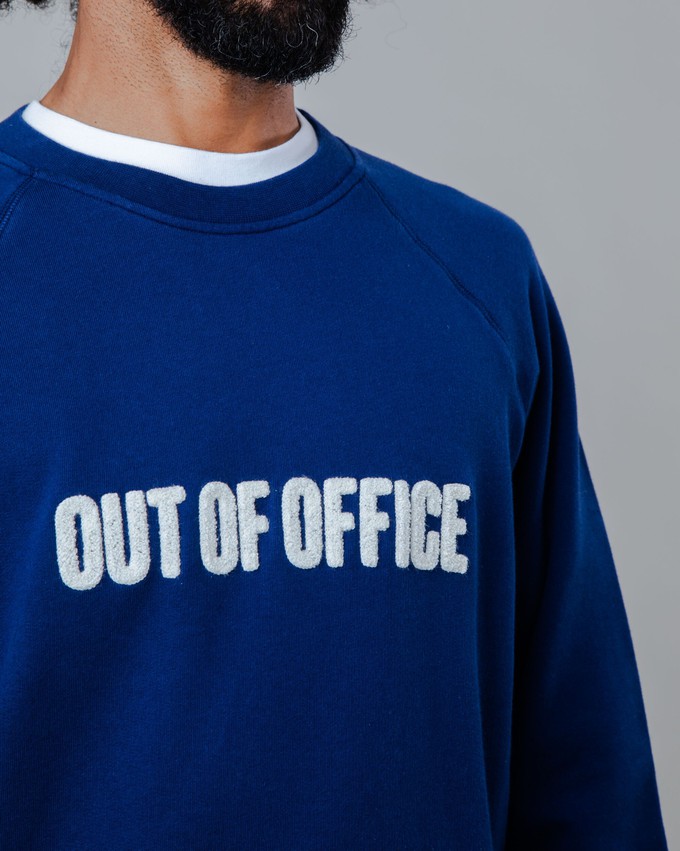 Out of Office Sweatshirt Navy from Brava Fabrics