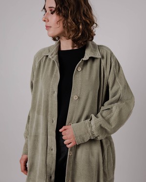 Corduroy Jacket Pale Green from Brava Fabrics