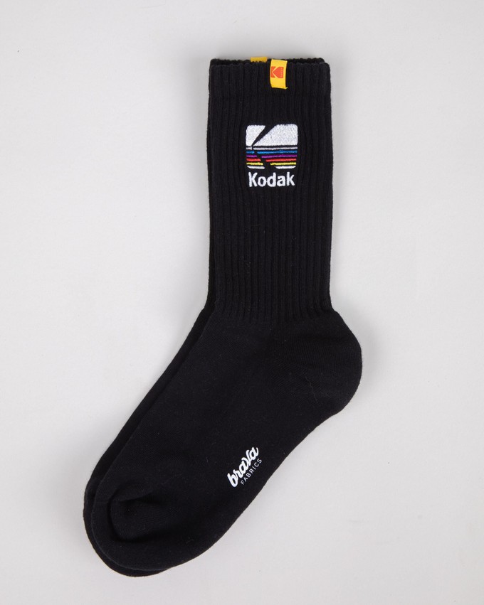 Kodak Socks Black from Brava Fabrics