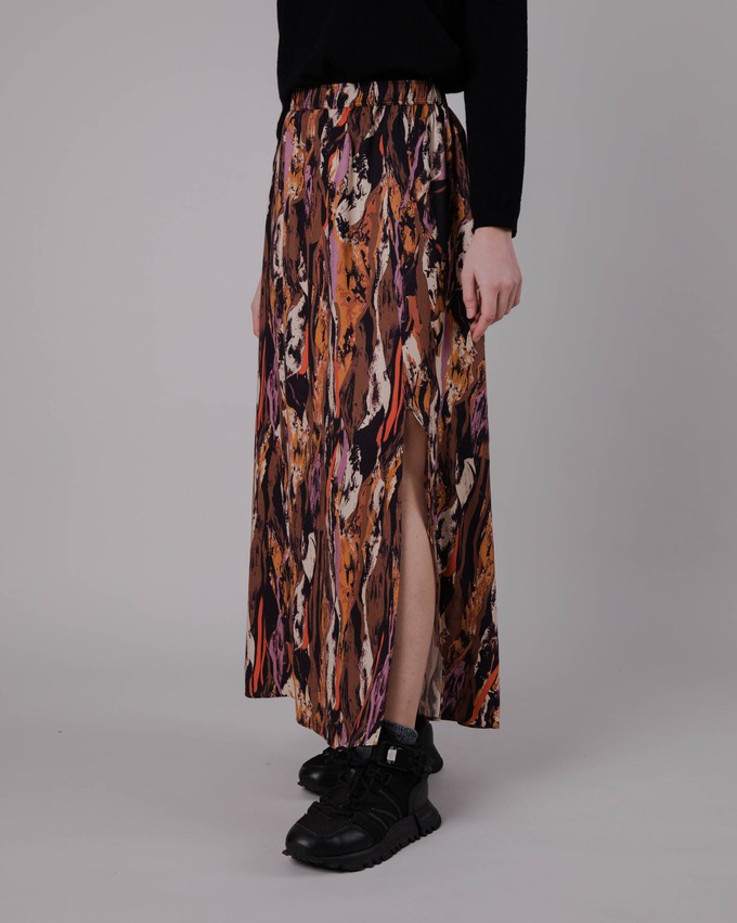 Etna Long Skirt Brown from Brava Fabrics
