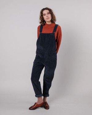 Corduroy Overall Navy from Brava Fabrics