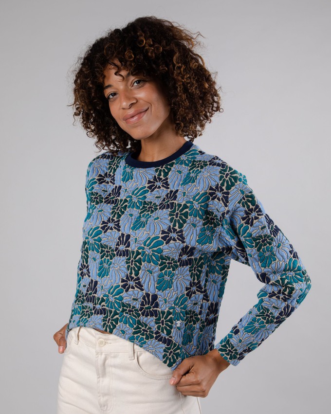 Spring Sweatshirt Blue from Brava Fabrics