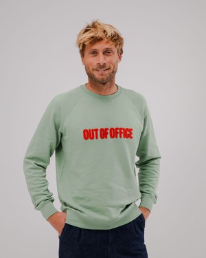 Out Of Office Sweatshirt Mint from Brava Fabrics