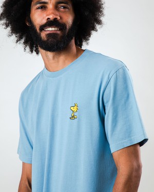 Peanuts Woodstock T-Shirt Blue from Brava Fabrics