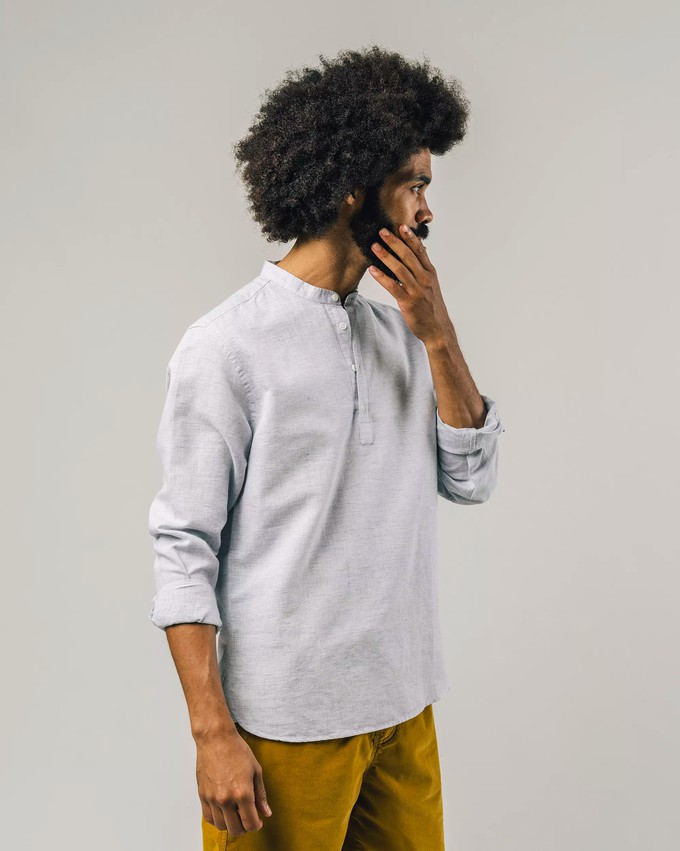 Slub Henley Shirt from Brava Fabrics