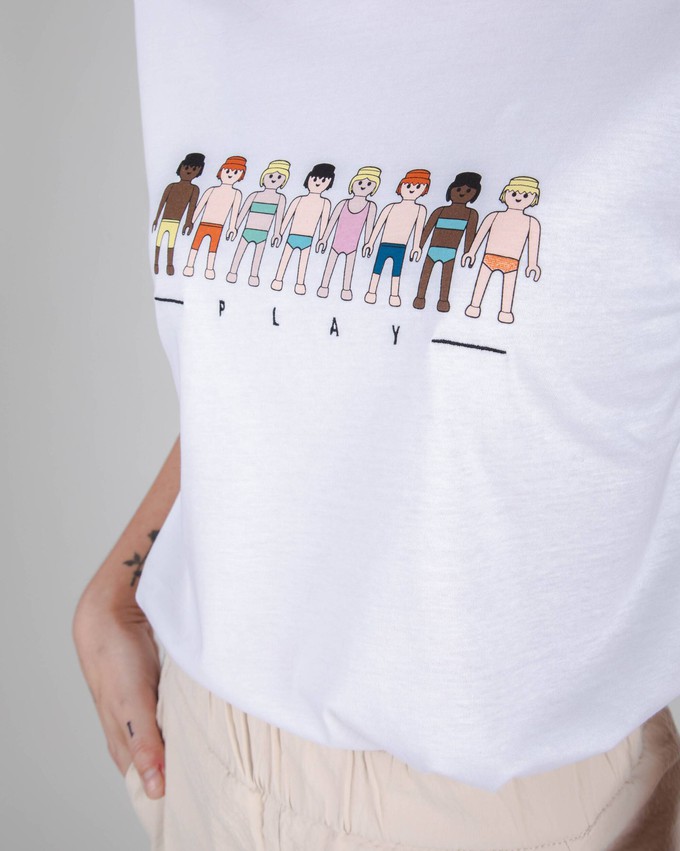 Playmobil Play T-shirt White from Brava Fabrics