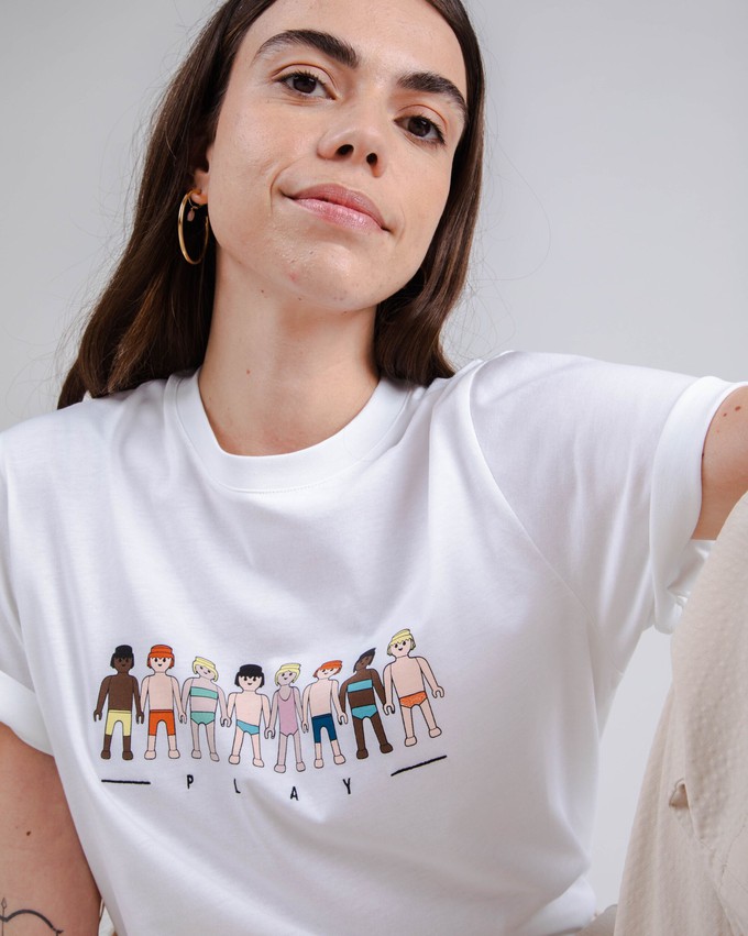 Playmobil Play T-shirt White from Brava Fabrics