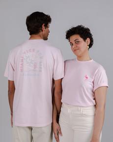 Miami Vice for Life Unisex T-Shirt Pink via Brava Fabrics