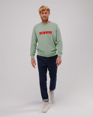 Out Of Office Sweatshirt Mint from Brava Fabrics