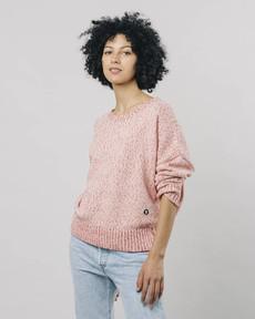 Mouline Coral Sweater via Brava Fabrics