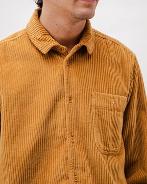 Corduroy Overshirt Camel from Brava Fabrics