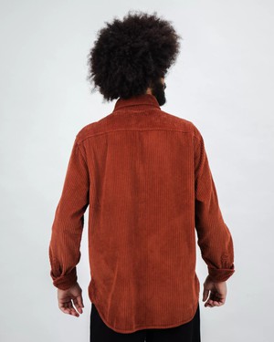 Corduroy Overshirt Copper from Brava Fabrics