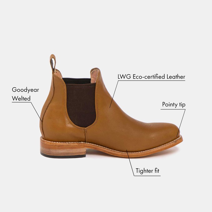 MARIA Chelsea Boot Cognac (Last sizes) from Cano