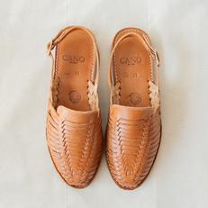 Amelia Sandal Cognac via Cano